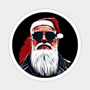 Rockin' Santa Magnet